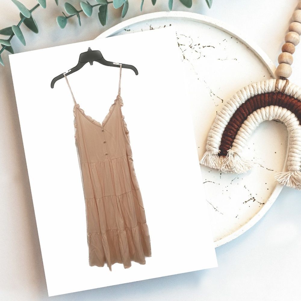 Society + Stitch Pink Boho Mini Dress